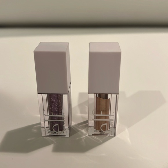 ELF Makeup Elf Cosmetics Liquid Glitter Eyeshadow Purple Reign Moon